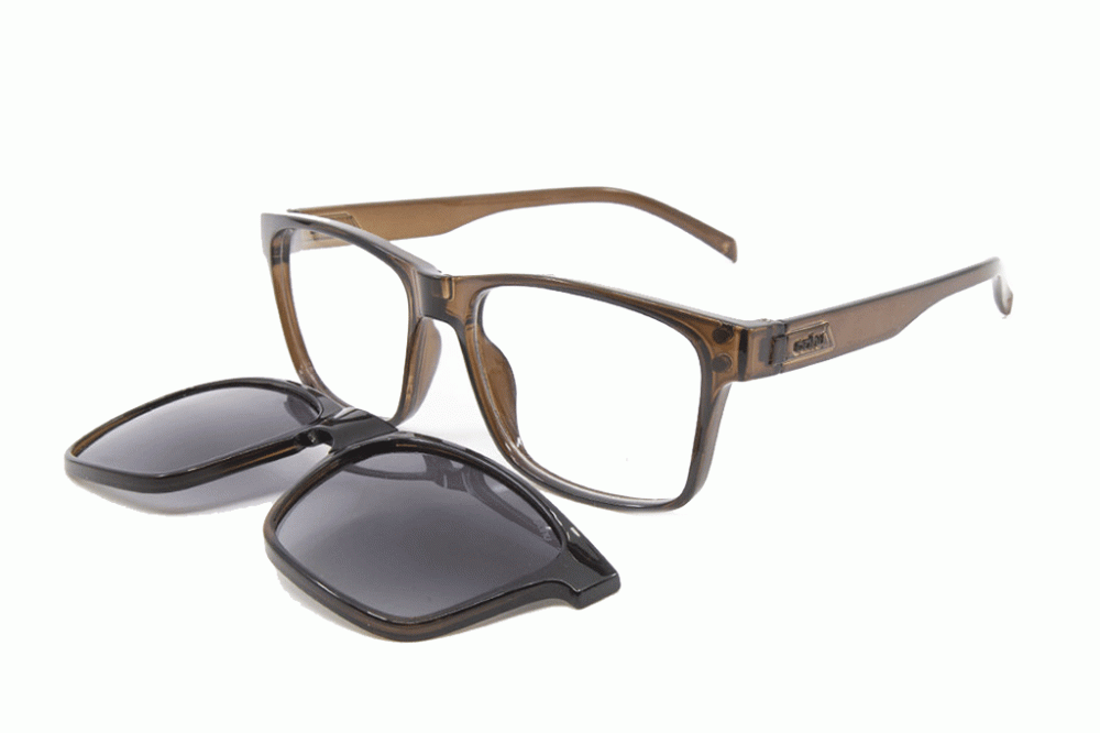 Armaz�n Oahu N� 350 Clip On - Marr�n