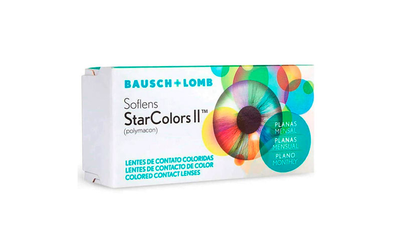 Lentes de contacto Cosm ticos Baush Lomb SofLens StarColors neutro