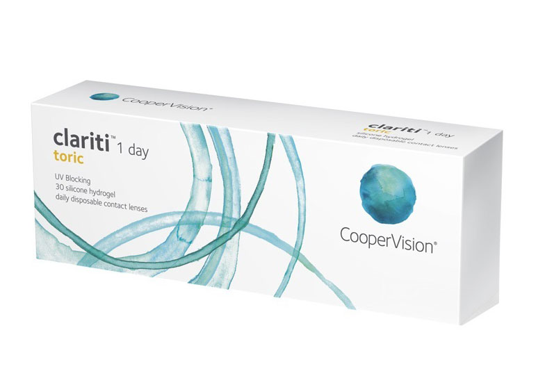 Lentes de contacto Cooper Vision Clariti 1 Day para Astigmatismo