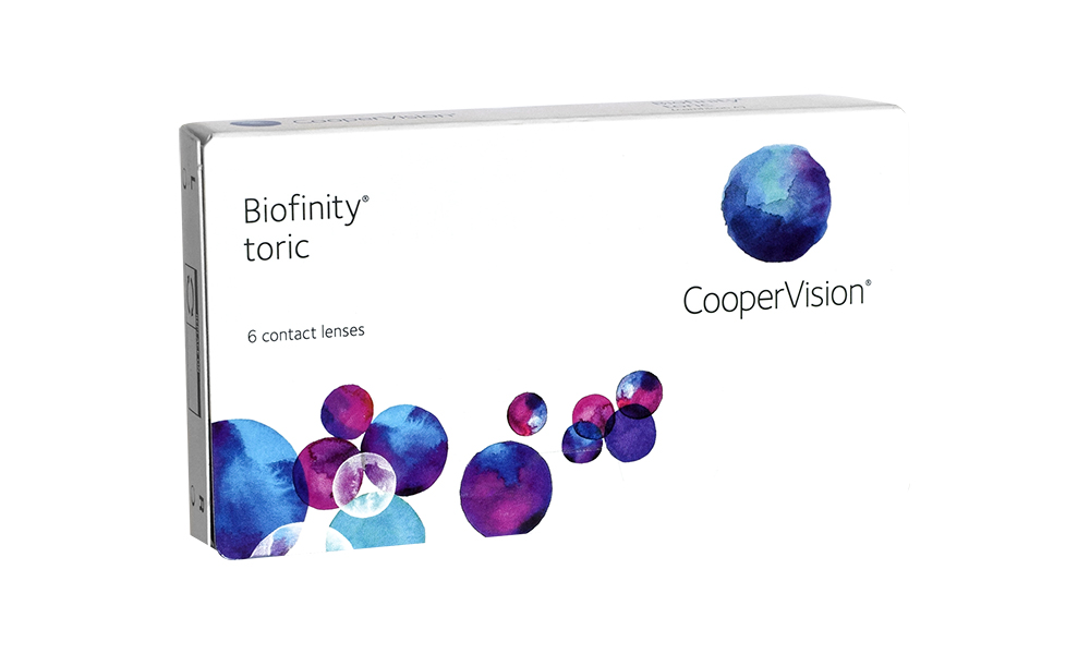 Lentes de contacto Cooper Vision Biofinity para Astigmatismo