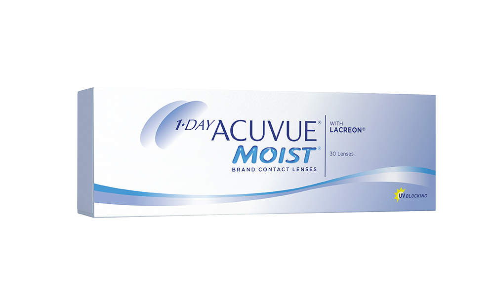 Lentes de contacto Acuvue 1 Day Moist