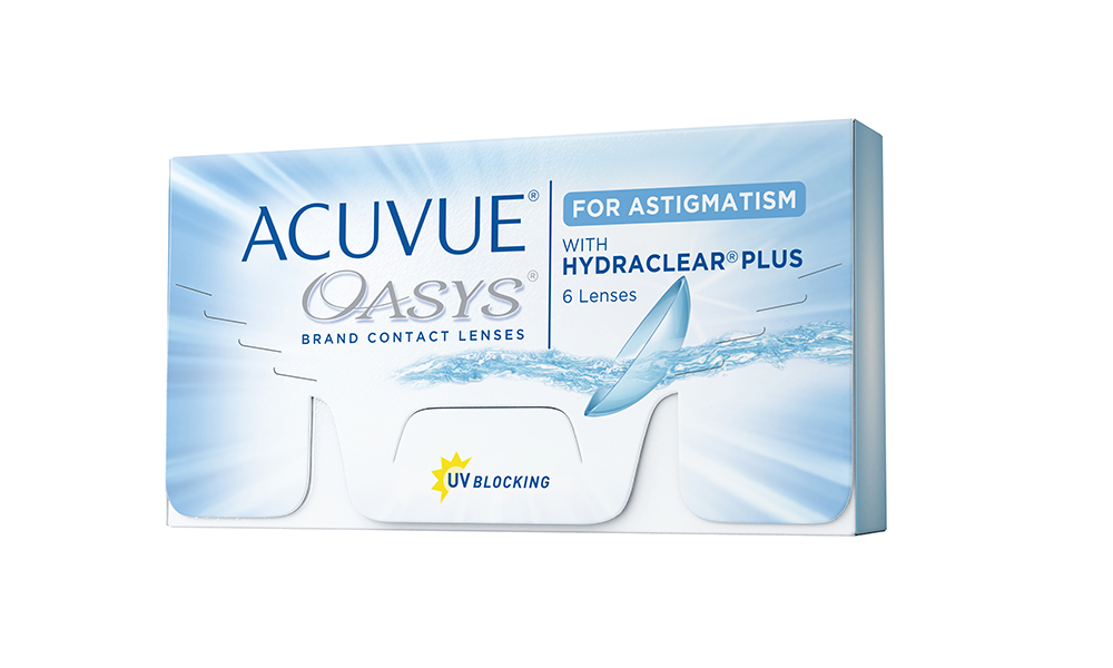 Lentes de contacto Acuvue Oasys para Astigmatismo