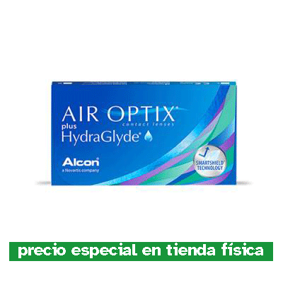 Lentes de contacto Alcon AirOptix Plus HidraGlyde