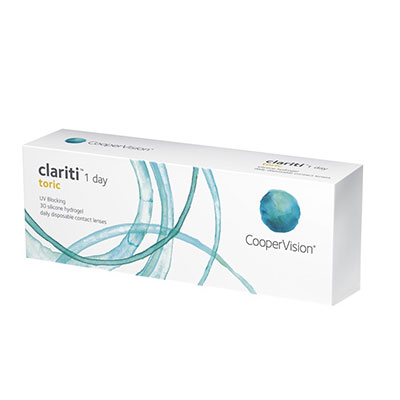 Lentes de contacto Cooper Vision Clariti 1 Day para Astigmatismo