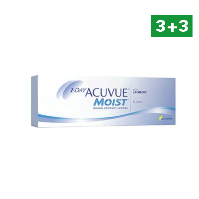 Lentes de contacto Acuvue 1 Day Moist