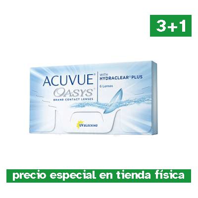 Lentes de contacto Acuvue Oasys