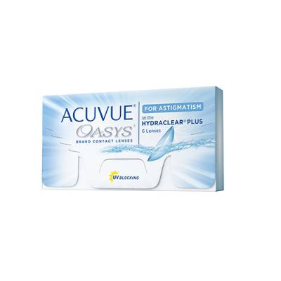 Lentes de contacto Acuvue Oasys para Astigmatismo