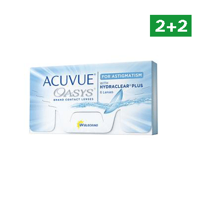Lentes de contacto Acuvue Oasys para Astigmatismo