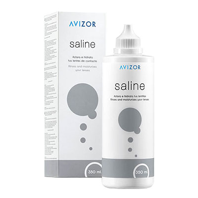 Solución Salina Avizor 350 ml